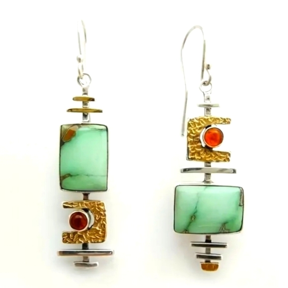 🧿 NWT BOHEMIAN EARRINGS - Picture 5 of 6